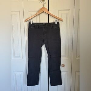 Gap Gray Slim Cropped Dress Pant with stretch